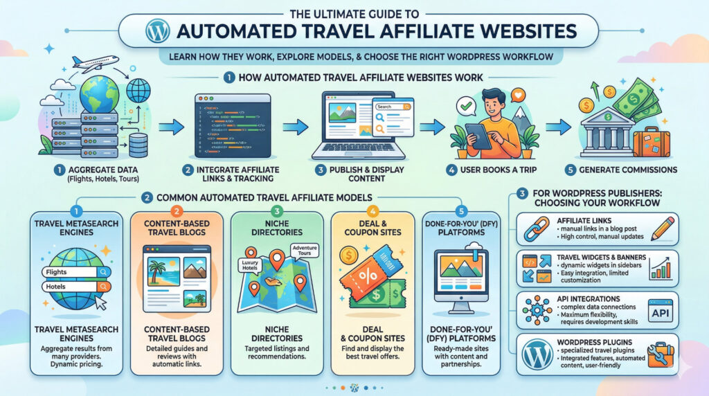 The Ultimate Guide to Automated Travel Affiliate Websites